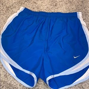 Blue Nike Running Shorts